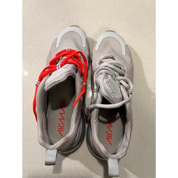 Nike Air Max 270 React SP White‎ Flash Crimson Sneakers CQ6549-100 - Size 10 main image 8
